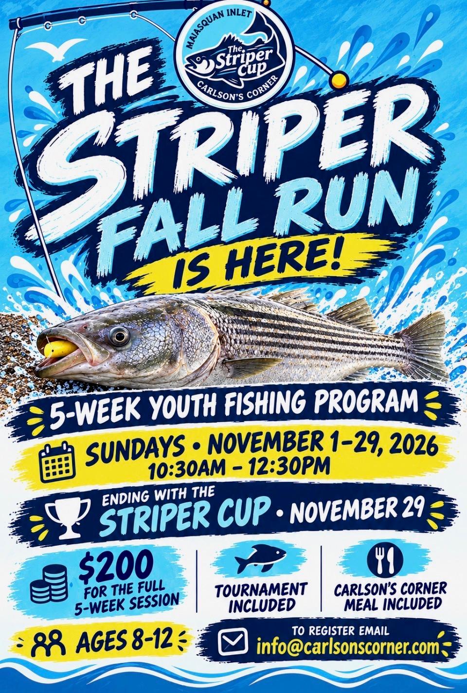 The Striper Fall Run